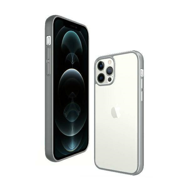 PanzerGlass KlarCase iPhone 12 Pro Max Satiniert Silber AB