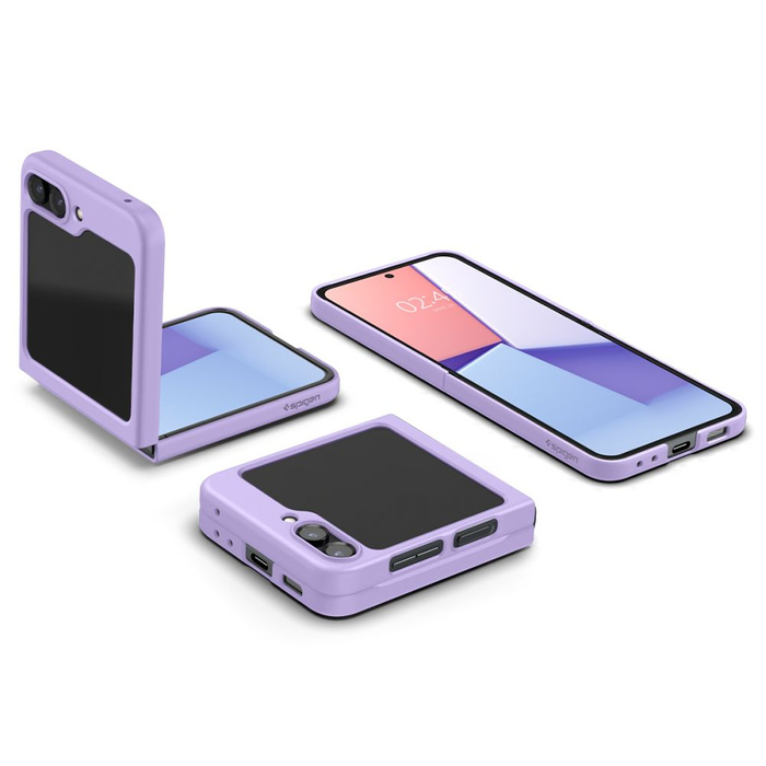 Hülle Spigen Airskin Galaxy Z Flip 5 Rose Lila Case