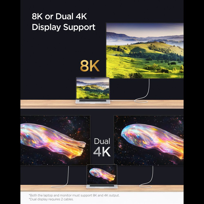 Spigen EB24012CC ESSENTIAL TYP-C KABEL 240W 120CM WEISS