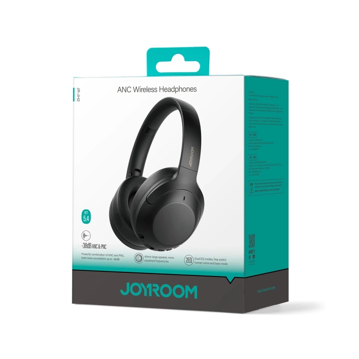 Joyroom J-Head Series JR-JH2 kabellose Kopfhörer mit ANC Bluetooth – Schwarz