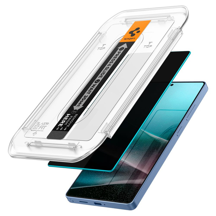 PRIVATISIERENDES GLAS SPIGEN GLAS.TR "EZ FIT" HD 2-PACK GALAXY S25 ULTRA PRIVACY