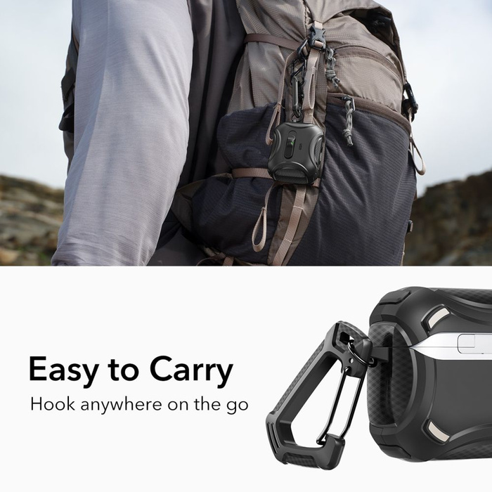 ESR CYBER FLICKLOCK HALOLOCK MagSafe Apple AIRPODS PRO 3 BLACK