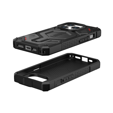 Etui UAG Monarch Pro - obudowa ochronna do iPhone 15 Pro kompatybilna z MagSafe (kevlar black) Case