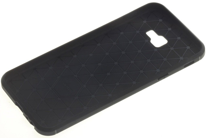 Cover Cover Samsung Galaxy J4+ Plus 2018 Carbon Silicone