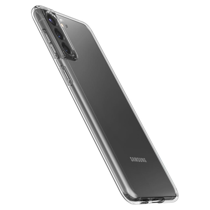 Cover Spigen Galaxy S21 a cristalli liquidi Clear Case