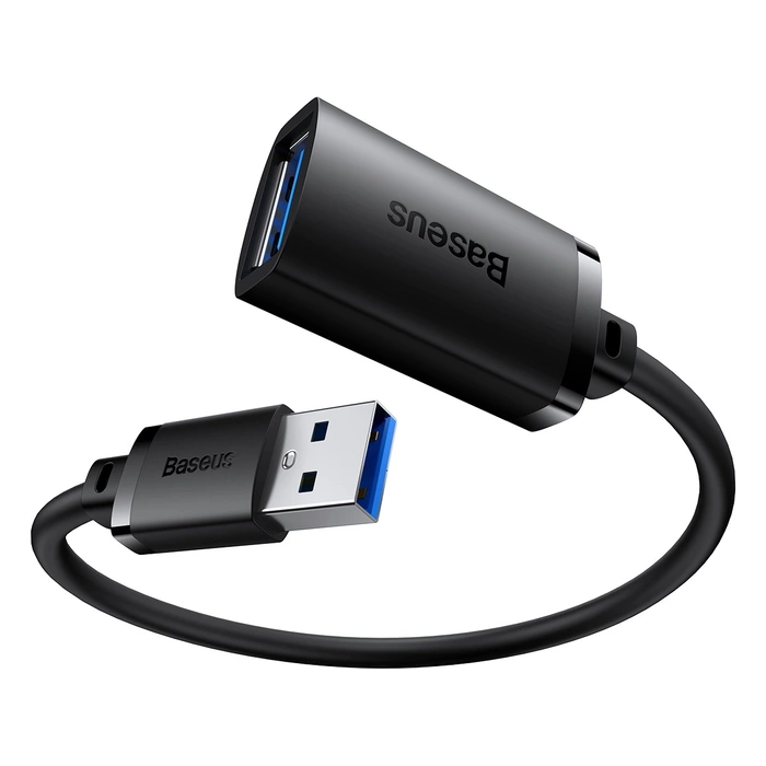 [RETURNED ITEM] USB 3.0 prodlužovací kabel 0,5m Baseus AirJoy Series - černý