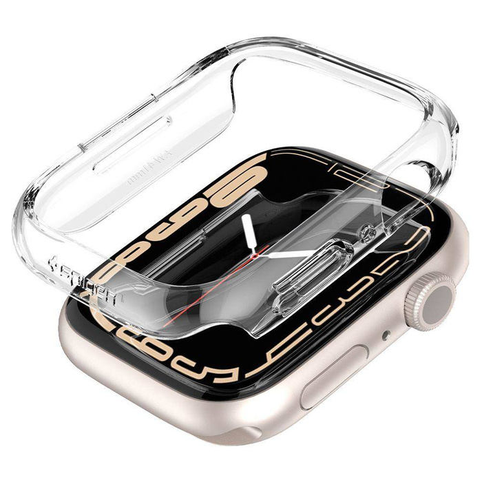 Spigen Thin Fit Apple Watch 7 (41 MM) Cristallo trasparente Clear Case