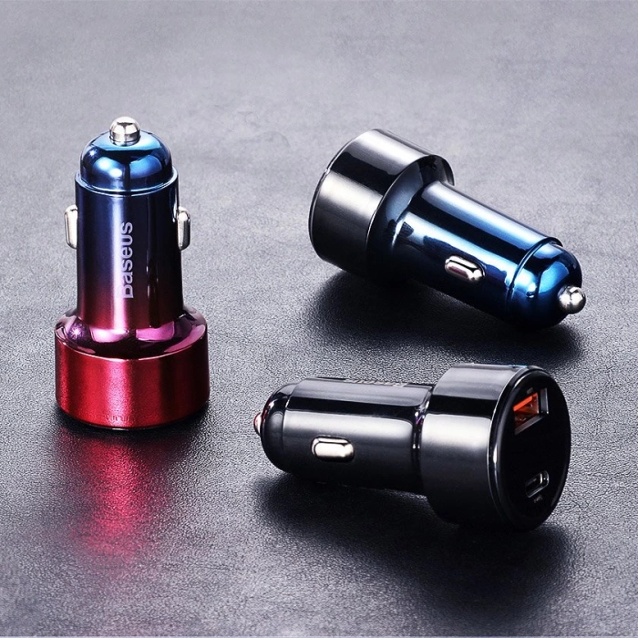 Baseus Magic Series PPS CCMLC20C-01 Autoladegerät 45 W USB-C PD / USB-A QC – Schwarz