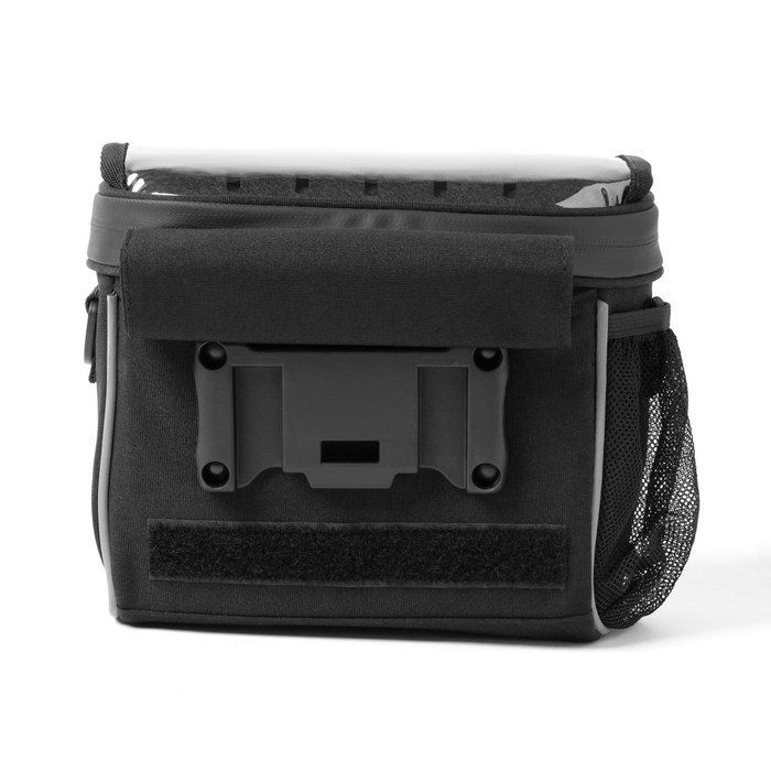 Wozinsky bicicleta manillar bolsa bicicleta bandolera negro (WBHBB-01)