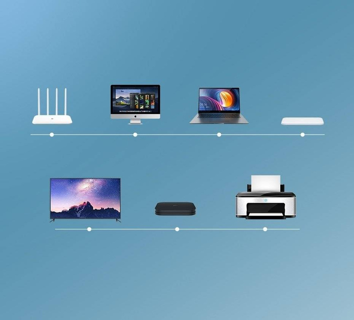 Ugreen Kabel Internet Netzwerkkabel Ethernet Patchkabel RJ45 Cat 8 T568B 2m schwarz (70329)
