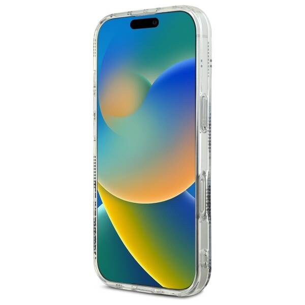 Etui Karl Lagerfeld iPhone 16 Pro 6.3" przezroczysty/transparent hardcase IML Choupette Head Electroplated