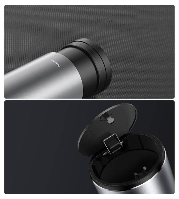 Baseus Gentleman Style Vehicle-mounted Trash Can Black (CRLJT-01)