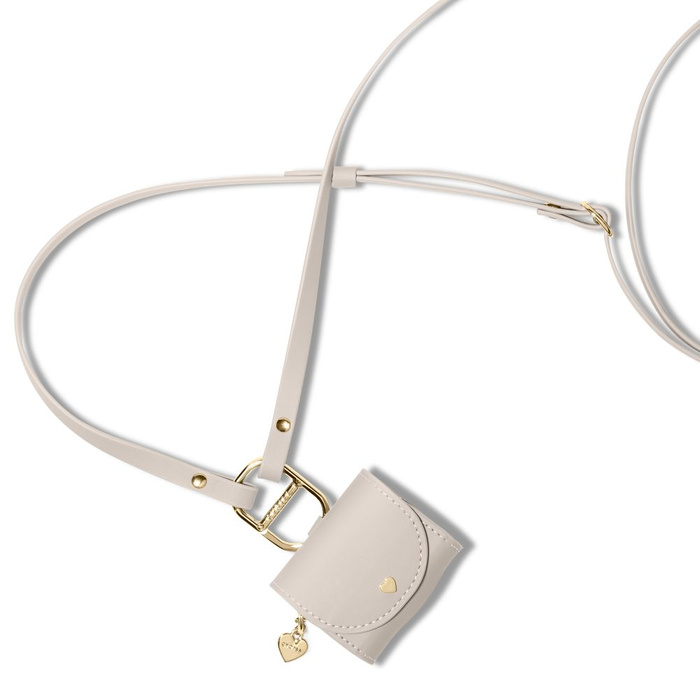 Hülle Spigen Apple CYRILL MINI-TASCHE AIRPODS 4 DUNKELBEIGE
