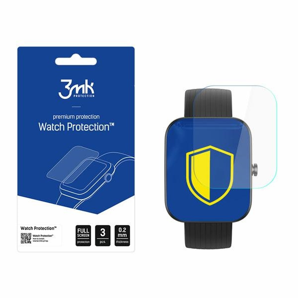 3mk Screen Protector ARC Amazfit Bip 3/3 Pro Fullscreen Screen Protector