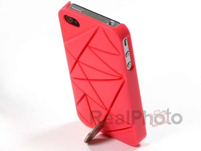 Telefontok Cover iPhone 4 4S URBAN PREFER Coin 4 Piros