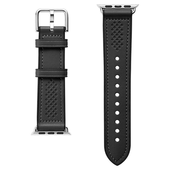 Bracelet SPIGEN Apple Watch 1 / 2 / 3 / 4 / 5 (38/40mm) Retro Fit Band Noir