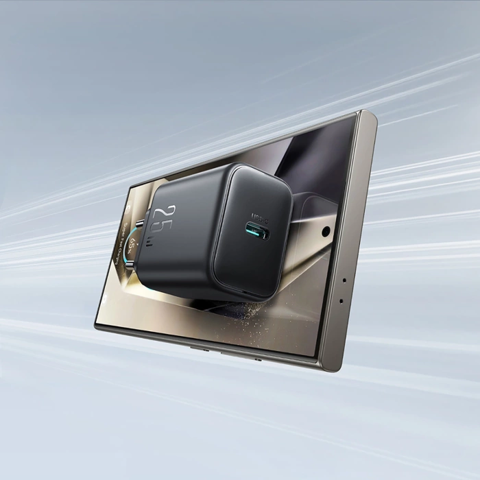 Joyroom JR-TCF23 USB-C 25W SFC/PPS/PD Netzwerkladegerät – Schwarz