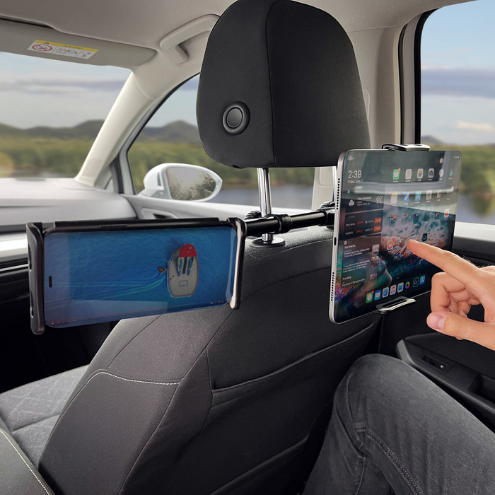 CHZ-09 Wozinsky Car 2x Tablet Holder noir