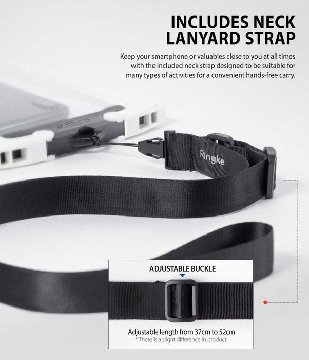 Coque RINGKE Étui universel étanche Gris