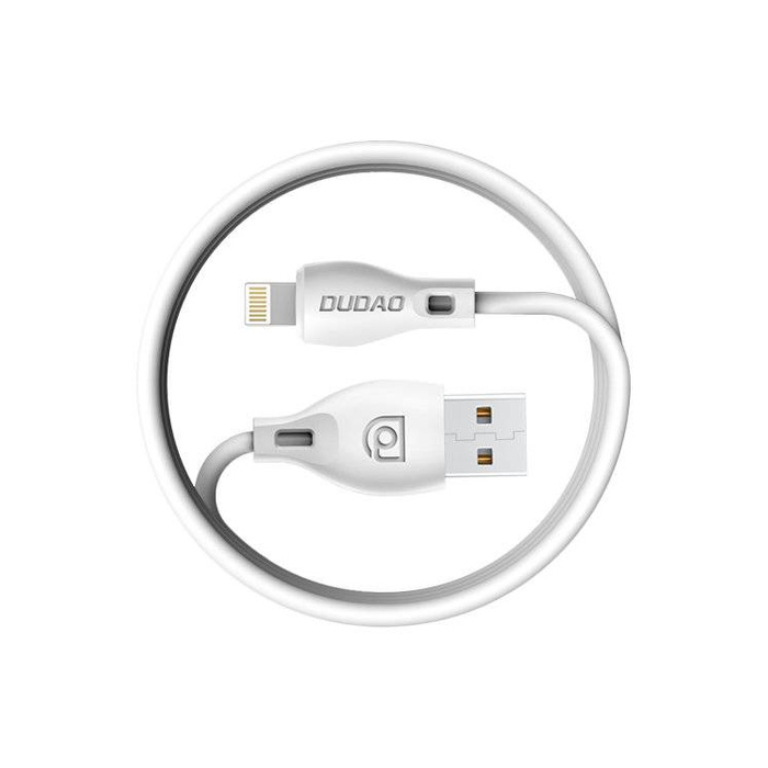 Dudao cable cable micro USB 2.4A 2m white (L4M 2m white)