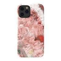 Elegante cover per custodia Kingxbar Agate Series con stampa mini agata rossa per iPhone 12