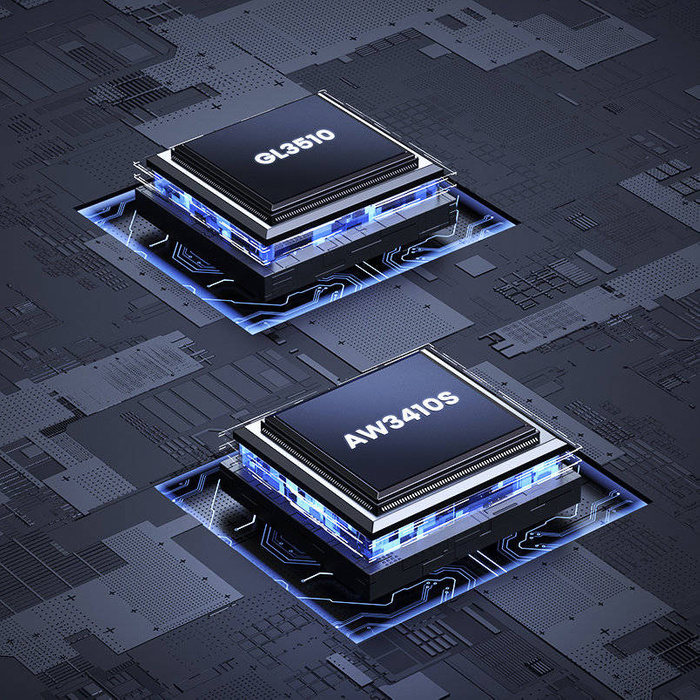 HUB USB-C - 2 x USB-A / 2 x USB-C 20 cm Ugreen CM473 - gris