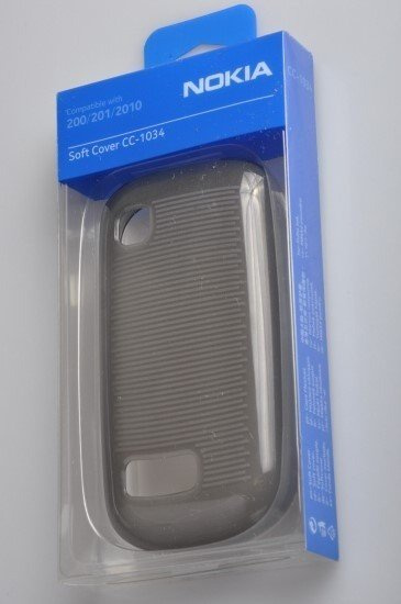 Puzdro NOKIA Asha 200 201 2010 Puzdro CC-1034 Silikónový mäkký kryt čierny