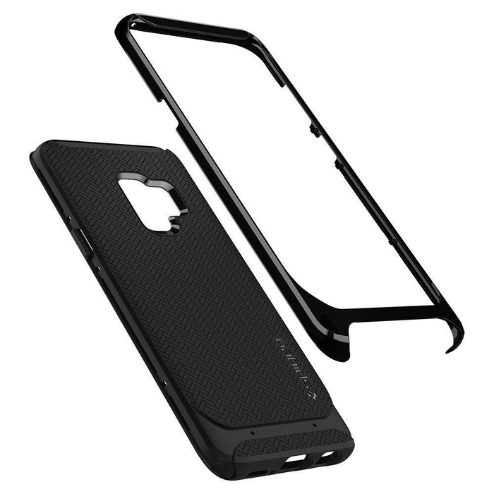   Neo Hybrid Samsung Galaxy S9 Shiny Black Case
