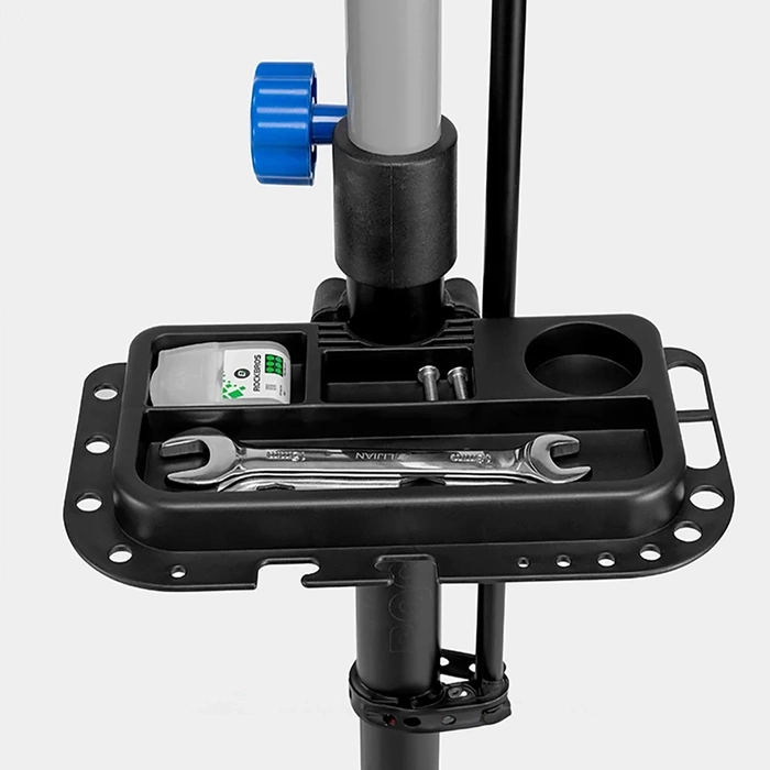 Rockbros MP-02 Bodenserviceständer für Fahrräder mit Knöpfen – schwarz