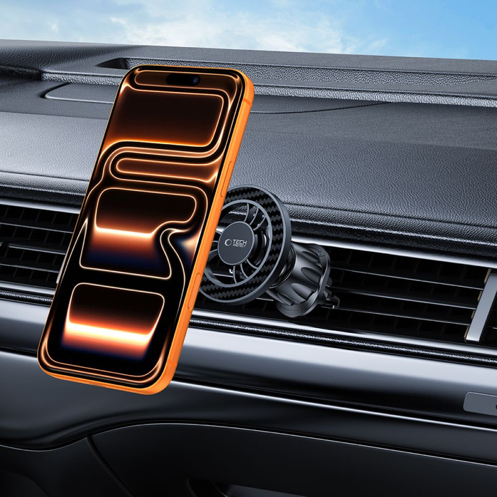 TECH-PROTECT N56 MAGNETIC MAGSAFE VENT CAR MOUNT CARBON BLACK