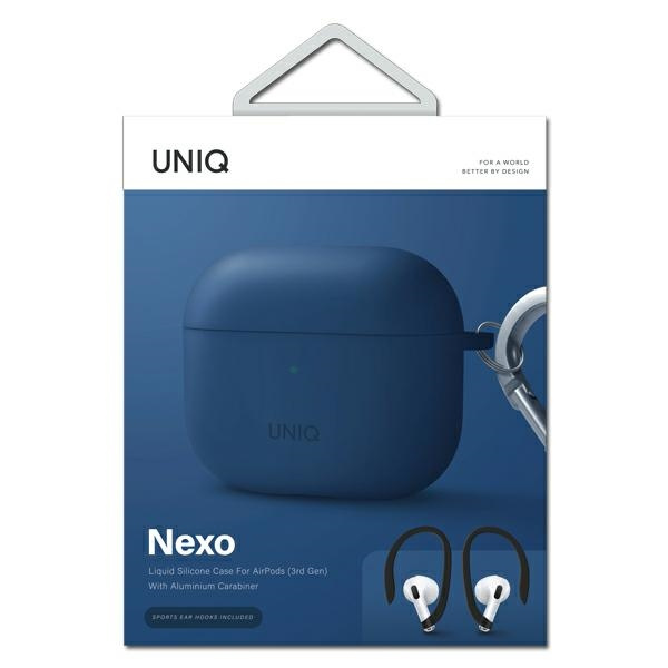 UNIQ Apple Telefontok 3 Nexo Ear Hooks szilikon kék Case