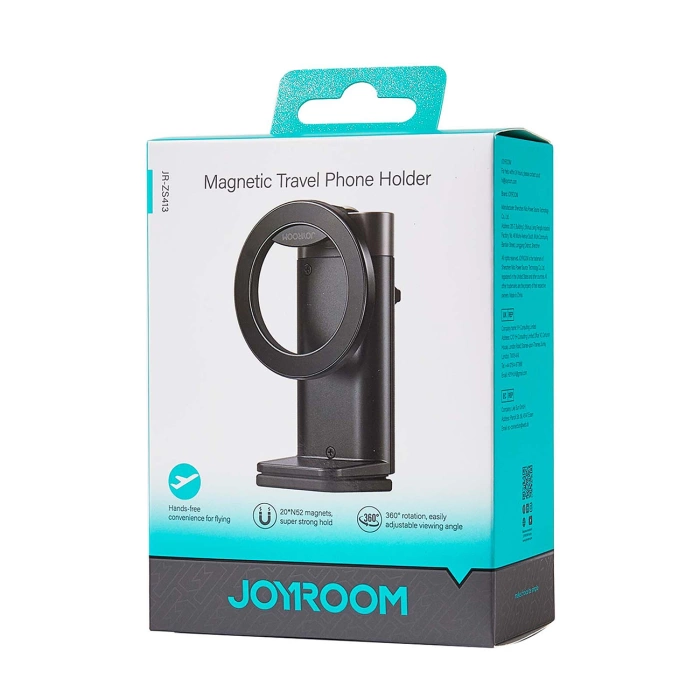 Joyroom JR-ZS413 magnetischer Reiseständer für 4,7-7,0-Zoll-Telefone – Schwarz