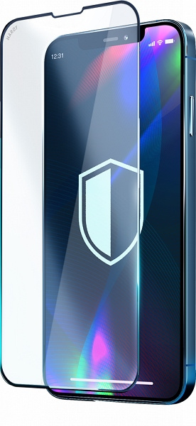 3mk Hardy iPhone 13 Pro Max chemically hardened glass black/black