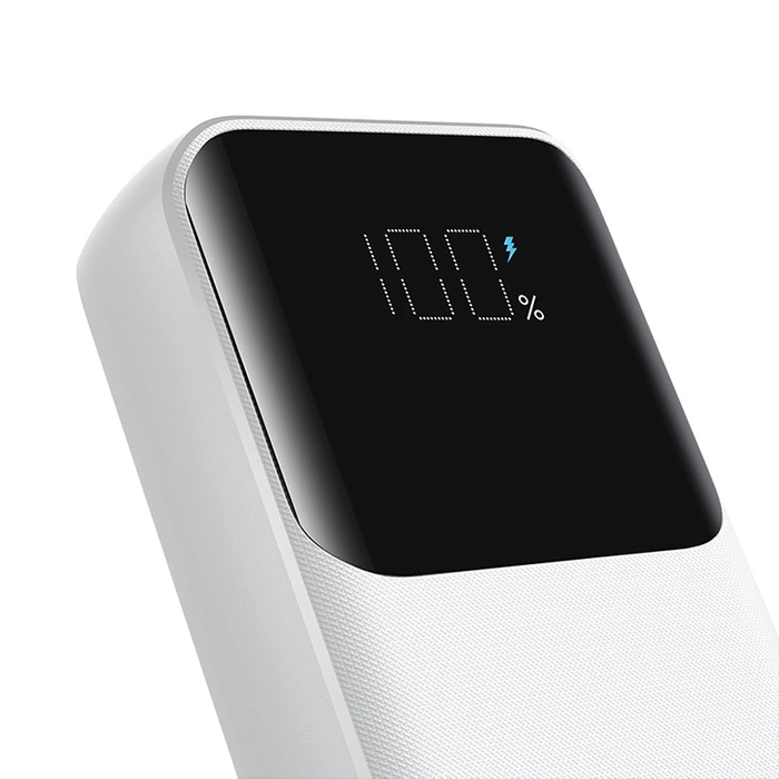 Mini power bank con cavi integrati Joyroom JR-PBC06 30W 10000mAh - bianco