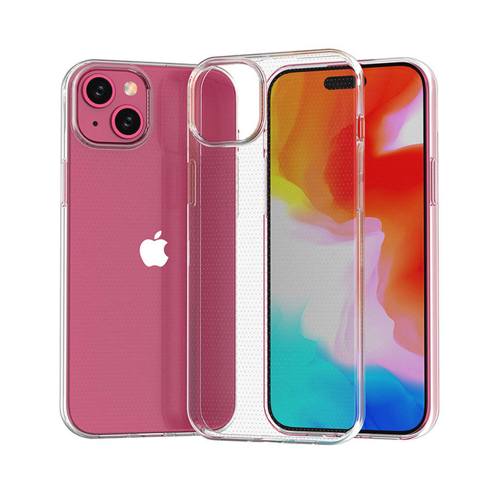 Coque iPhone 15 Plus de la série Ultra Clear de couleur transparente