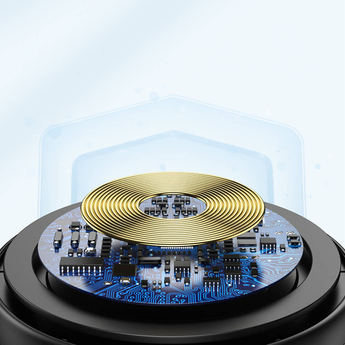 Choetech ladergerät kabellos Qi 10W + kabel USB - micro USB schwarz (T526-S)