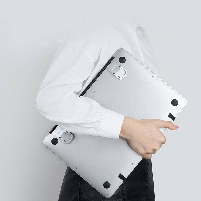 Mobile Laptop-Ständer Halter Füße Nillkin Bolster Schwarz