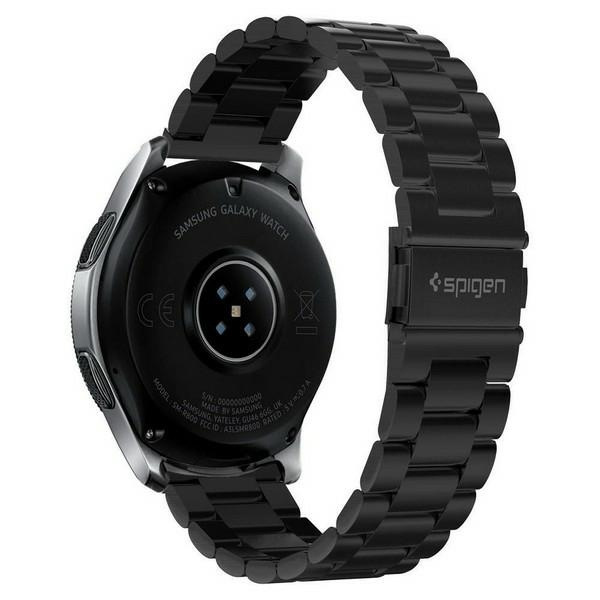 Bracelet SPIGEN Samsung Galaxy Watch 46 MM Modern Fit Band Noir