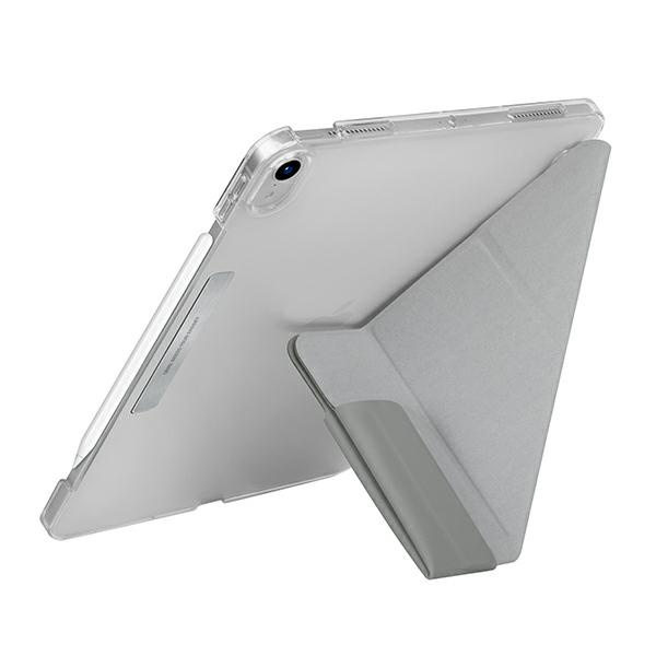 Puzdro UNIQ Apple iPad Air 2020 Camden Antimikrobiálne sivé Case