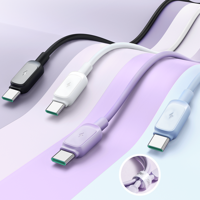 USB cable - USB C 3A 1.2m Joyroom S-AC027A14 - purple
