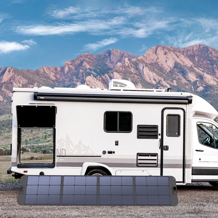 Choetech nabíječka solární skládací 200W černá (SC011)