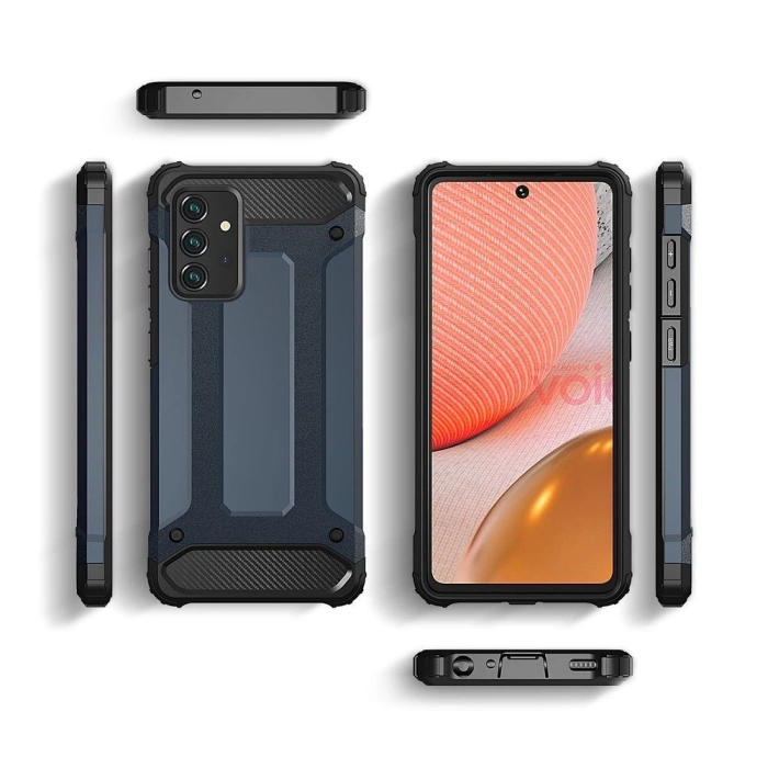 Hybrid Armor Case für Samsung Galaxy A26 - Schwarz