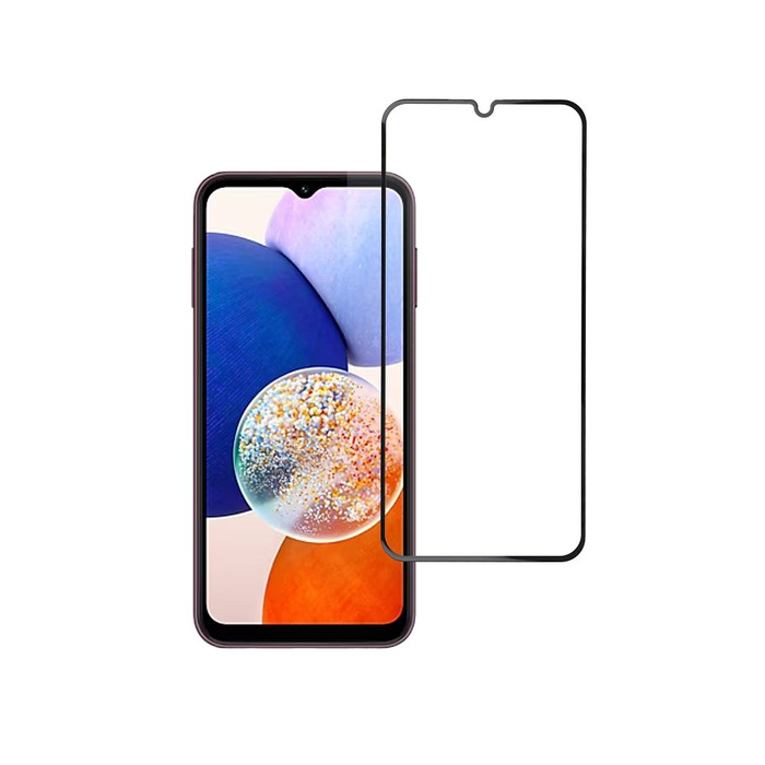 Szkło hartowane do Samsung Galaxy A14 5G (full glue / case friendly) Blue Star 5D czarne
