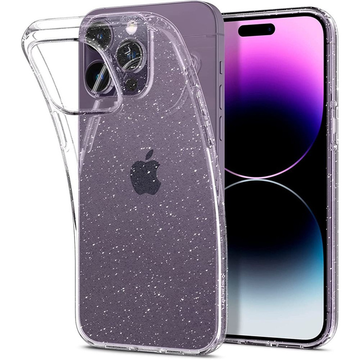 Coque Spigen Liquid Crystal IPhone 14 PRO Glitter CRISTAL