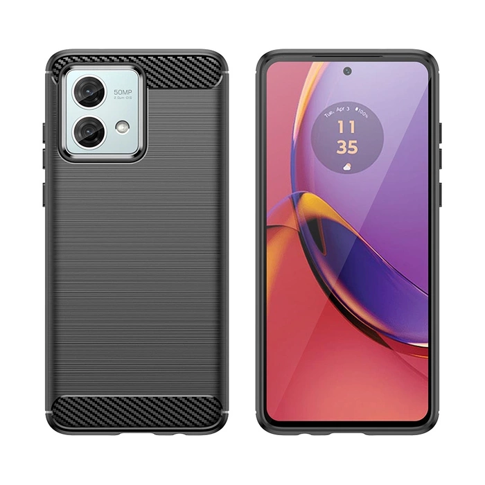 Karbonové pouzdro pro Motorola Moto G84 - černé