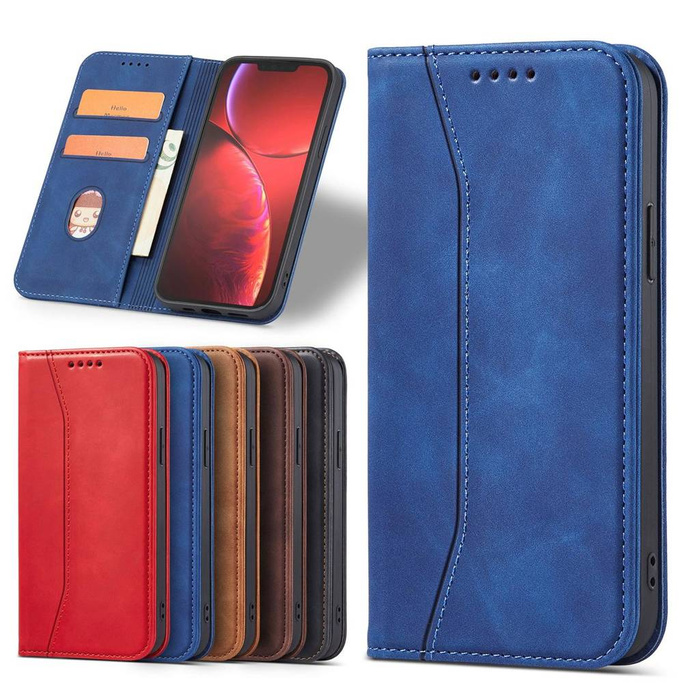 Magnet Fancy Case Case pro iPhone 13 Pro Max Pouch Card Wallet Card Holder Card Holder Blue
