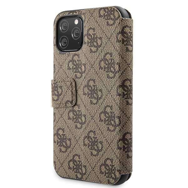 Guess Apple iPhone 11 Pro braun/braun Buch 4G Hülle
