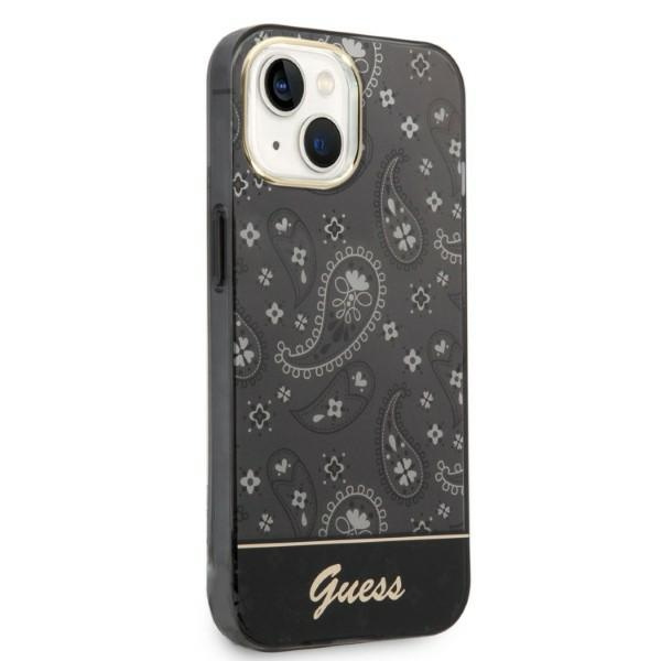 Guess GUHCP14MHGBNHK iPhone 14 Plus 6.7" black/black hardcase Bandana Paisley