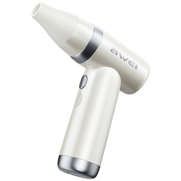 Wielofunkcyjny wiatrak AWEI F40 3w1      3300mAh biały