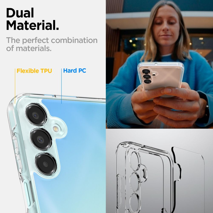 Coque Spigen Ultra Hybrid GALAXY A16 4G / 5G CRYSTAL CLEAR